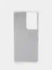 Серебряный чехол блестящий Samsung S21 Ultra