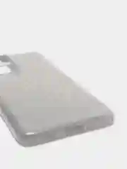 Серебряный чехол блестящий Samsung S21 Ultra