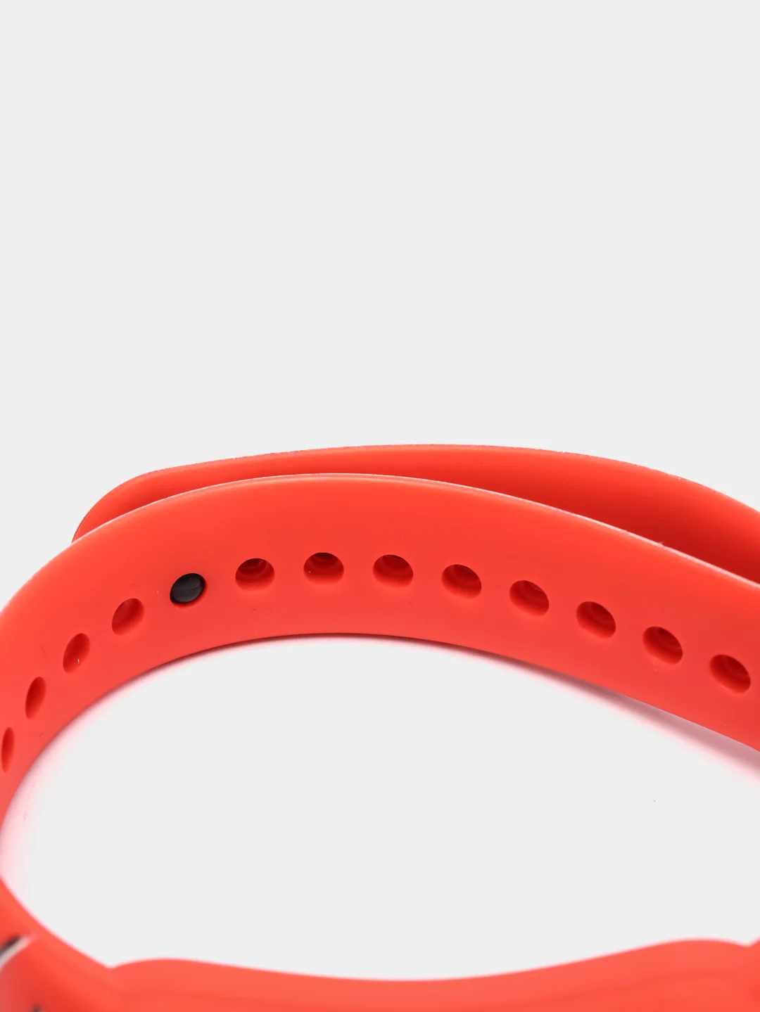 Красный ремешок с принтом для Xiaomi Mi Band 5, Band 6, силиконовый