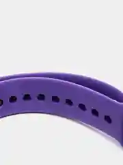 Пурпурный ремешок с принтом для Xiaomi Mi Band 5, Band 6, силиконовый
