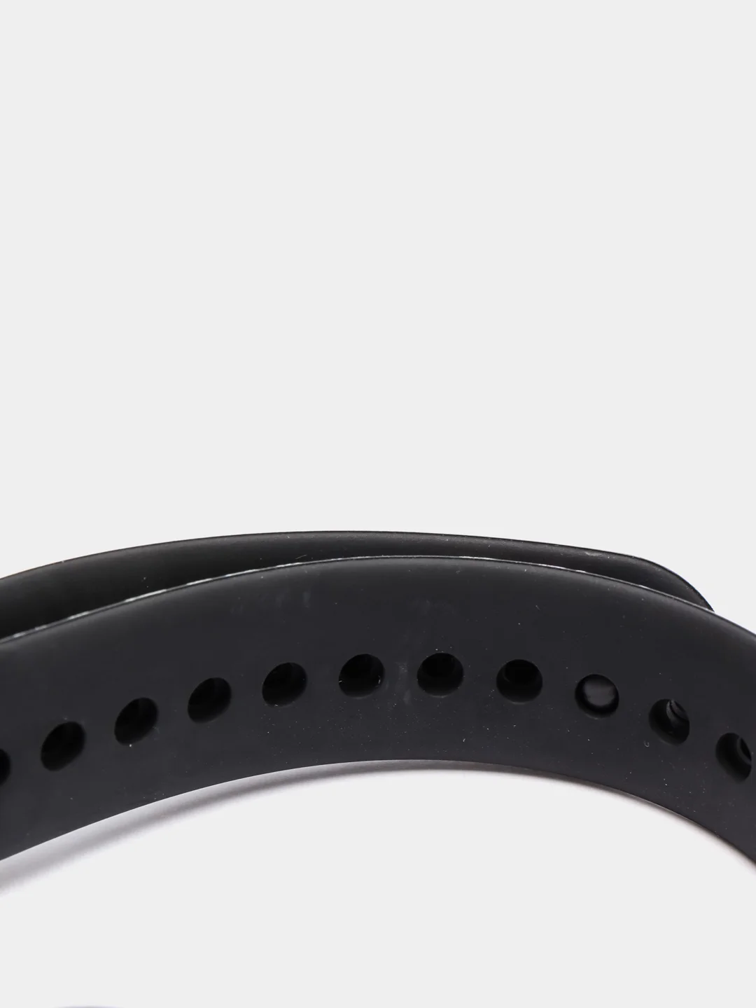 Черный ремешок с принтом для Xiaomi Mi Band 5, Band 6, силиконовый