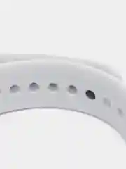 Белый ремешок с принтом для Xiaomi Mi Band 5, Band 6, силиконовый