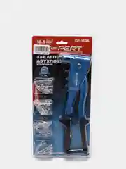 Заклепочник ручной X-PERT с насадками, усиленный, 260 мм