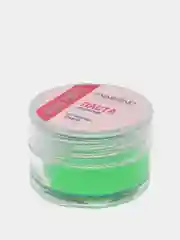 Салатовый паста неоновая для бровей Neon paste, 5 гр/Паста для эскиза бровей