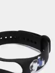 Индиго силиконовый ремешок с принтом для Xiaomi Mi Band 7 / 3 / 4 / 5 / 6