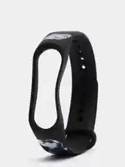 Индиго силиконовый ремешок с принтом для Xiaomi Mi Band 7 / 3 / 4 / 5 / 6