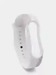Серый ремешок для Xiaomi mi band 3 / 4 / 5 / 6 / 7  силиконовый мраморный сяоми ми банд фитнес