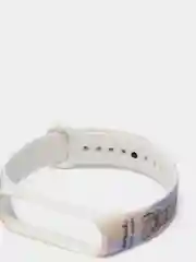 Фуксия силиконовый ремешок с принтом для Xiaomi Mi Band 7 / 3 / 4 / 5 / 6