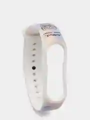 Фуксия силиконовый ремешок с принтом для Xiaomi Mi Band 7 / 3 / 4 / 5 / 6