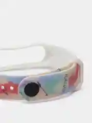 Фуксия силиконовый ремешок с принтом для Xiaomi Mi Band 7 / 3 / 4 / 5 / 6