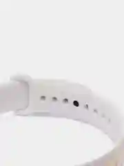 Бежевый силиконовый ремешок с принтом для Xiaomi Mi Band 7 / 3 / 4 / 5 / 6
