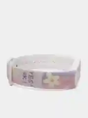 Бежевый силиконовый ремешок с принтом для Xiaomi Mi Band 7 / 3 / 4 / 5 / 6