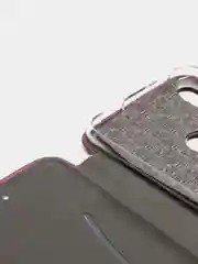 Багровый чехол-книжка Honor 9X / 9X Premium / Huawei P Smart Z / Y9 Prime (Хонор 9Х, П Смарт зет)