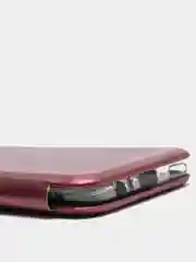 Багровый чехол-книжка Honor 9X / 9X Premium / Huawei P Smart Z / Y9 Prime (Хонор 9Х, П Смарт зет)