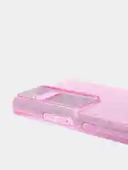 Сиреневый чехол блестящий Samsung S21 Ultra