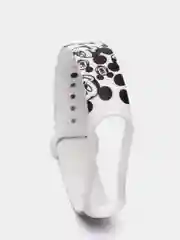 Кремовый силиконовый ремешок с принтом для Xiaomi Mi Band 7 / 3 / 4 / 5 / 6