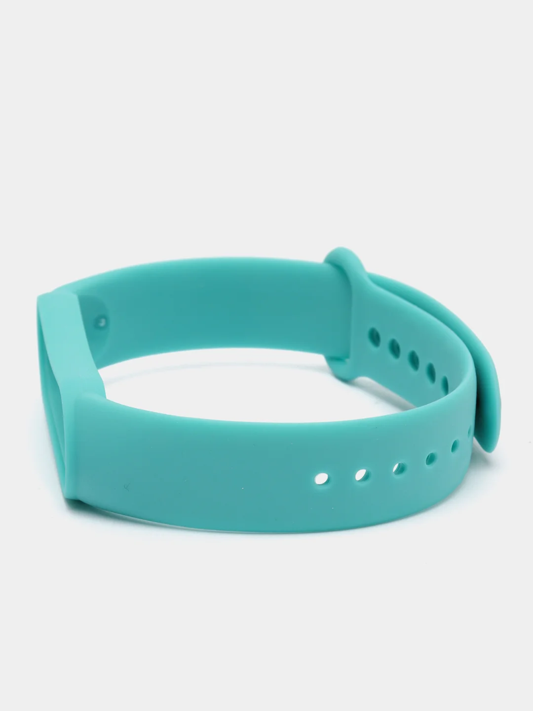 Бирюзовый ремешок для Xiaomi Mi Band 5 6 фитнес браслета силиконовый