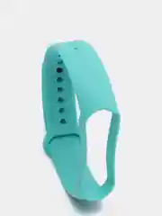 Бирюзовый ремешок для Xiaomi Mi Band 5 6 фитнес браслета силиконовый
