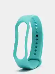 Бирюзовый ремешок для Xiaomi Mi Band 5 6 фитнес браслета силиконовый