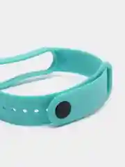 Бирюзовый ремешок для Xiaomi Mi Band 5 6 фитнес браслета силиконовый