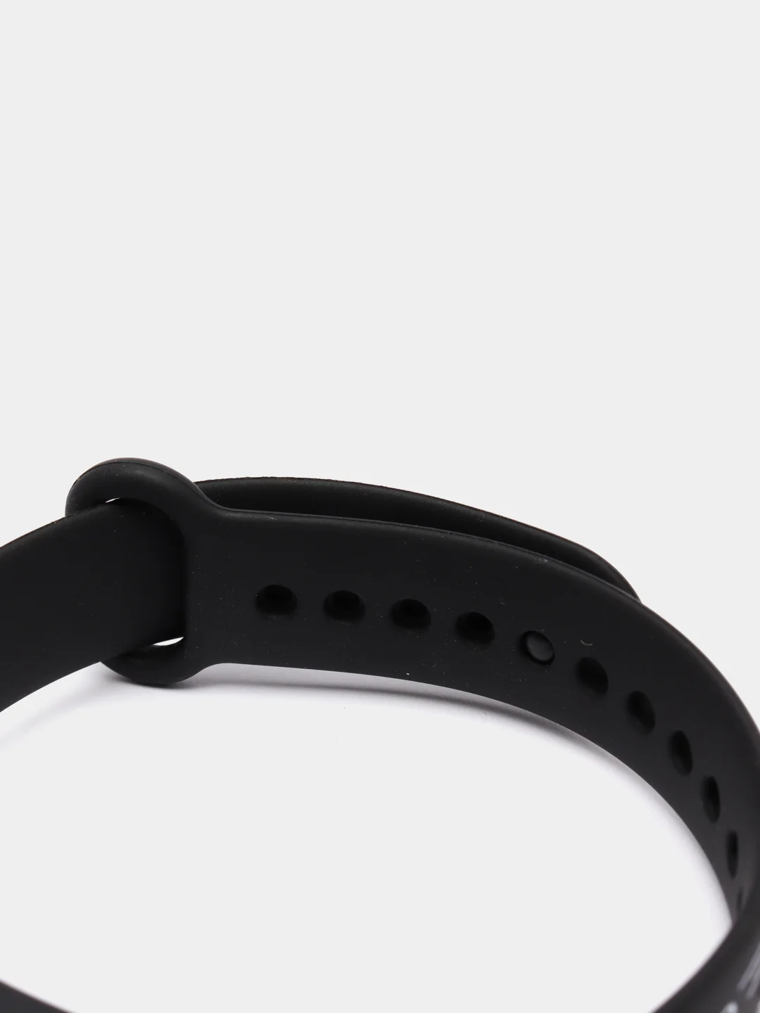 Фиолетовый силиконовый ремешок с принтом для Xiaomi Mi Band 7 / 3 / 4 / 5 / 6