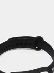 Молочный силиконовый ремешок с принтом для Xiaomi Mi Band 7 / 3 / 4 / 5 / 6