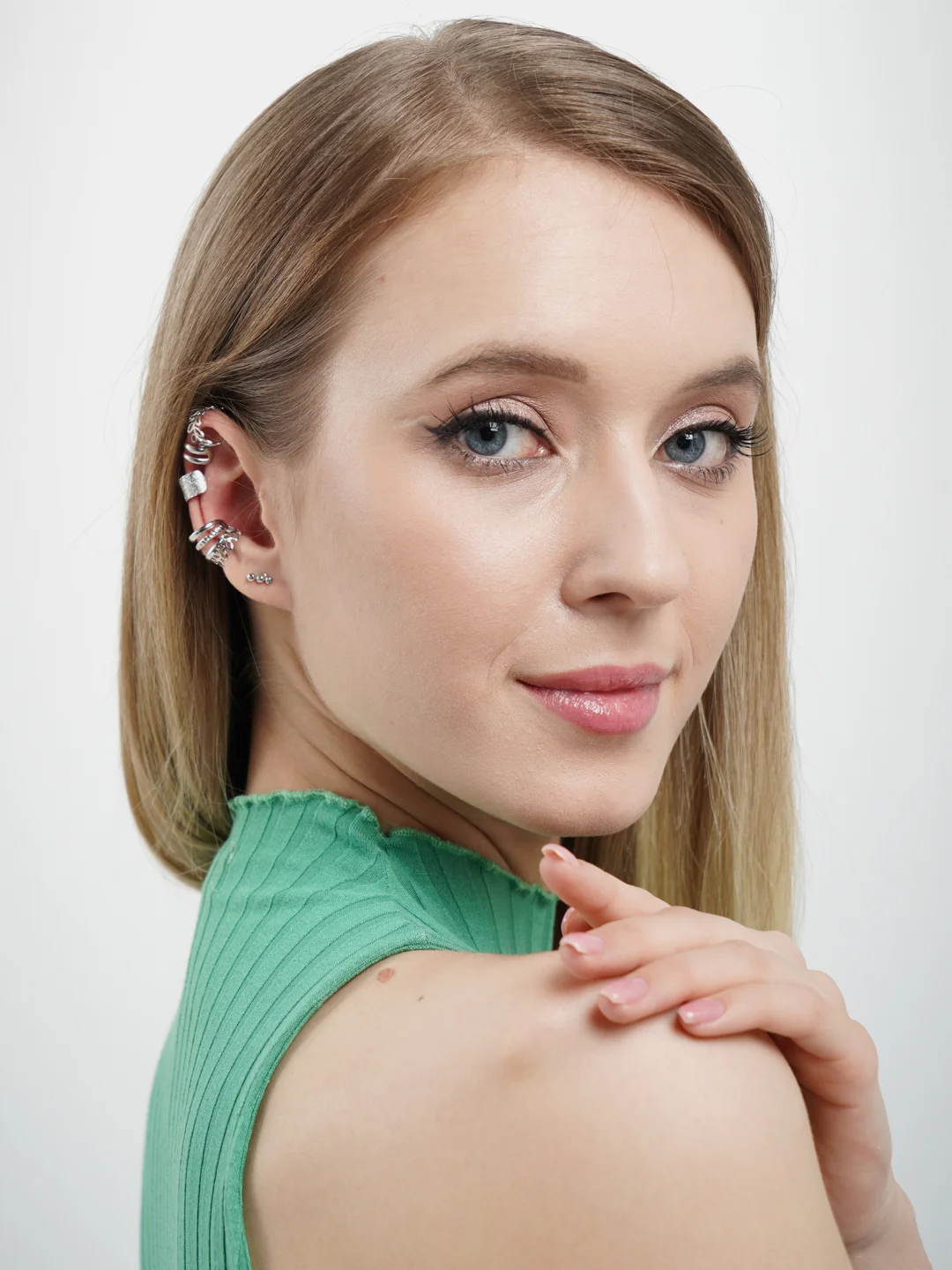 Серебряный каффы женские Amore store