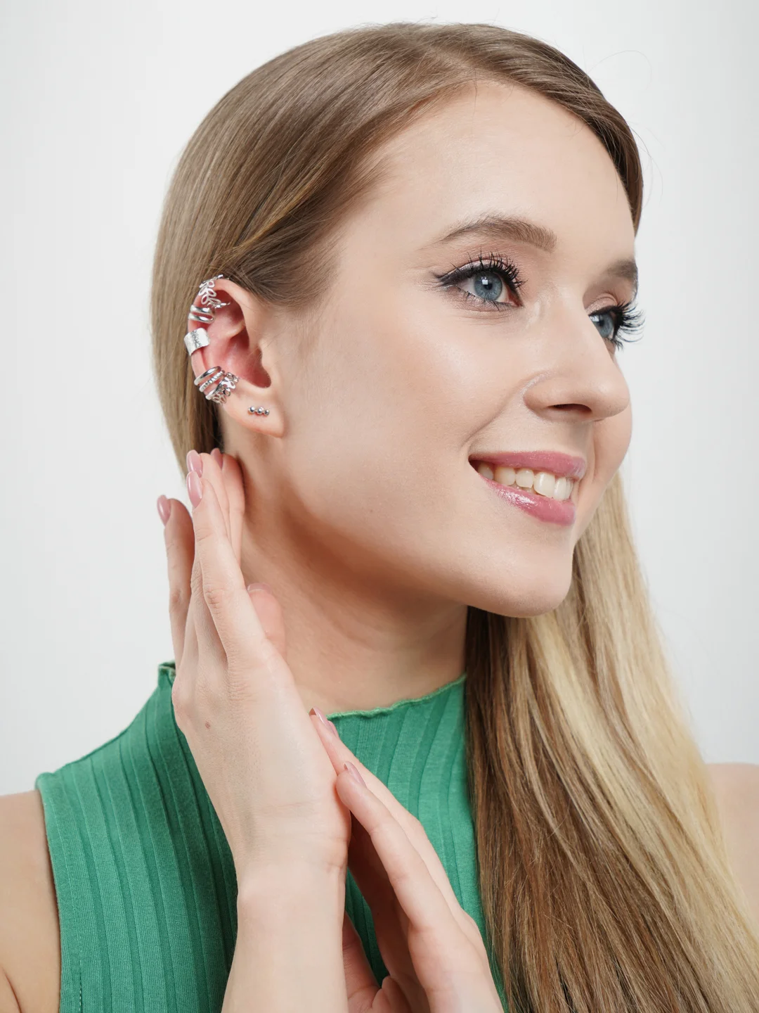 Серебряный каффы женские Amore store