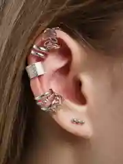 Серебряный каффы женские Amore store