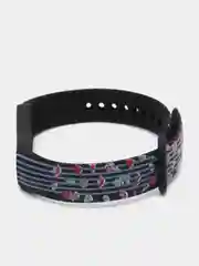 Марсала силиконовый ремешок с принтом для Xiaomi Mi Band 7 / 3 / 4 / 5 / 6