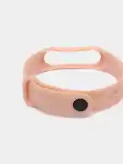 Пудровый силиконовый ремешок с принтом для Xiaomi Mi Band 7 / 3 / 4 / 5 / 6