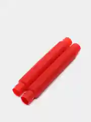 Красный игрушка антистресс Трубки поп-ит, 20 см, цветные