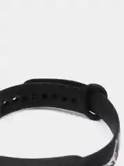Тёмно-коричневый силиконовый ремешок с принтом для Xiaomi Mi Band 7 / 3 / 4 / 5 / 6