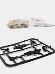 Тёмно-зелёный детский конструктор War, 160 деталей