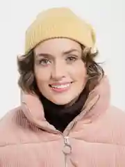 Шапка женская, бежевая, Zarina