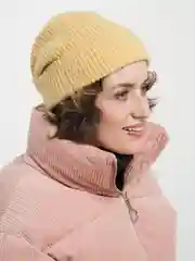 Шапка женская, бежевая, Zarina