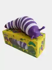 Зеленый finger slug, слизень цветной антистресс/ фингер слаг/ слизняк антистресс / антистресс