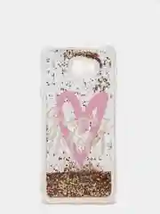 Золотой чехол переливашка Samsung J4 Plus