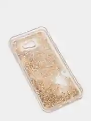 Золотой чехол переливашка Samsung J4 Plus