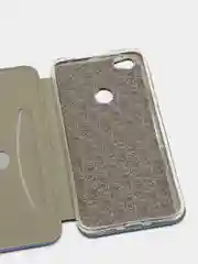 Синий чехол книжка,флип XIAOMI REDMI NOTE 5A pro