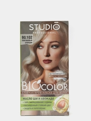 Studio Biocolor Краска для волос 90.102 Платиновый блондин, 50/50/15 мл