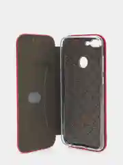 Красный чехол книжка,флип XIAOMI REDMI NOTE 5A pro