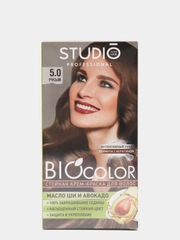 Studio Biocolor Краска для волос 5.0 Русый, 50/50/15 мл
