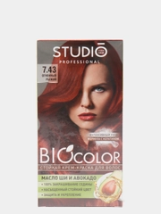 Studio Biocolor Краска для волос 7.43 Огненный рыжий, 50/50/15 мл