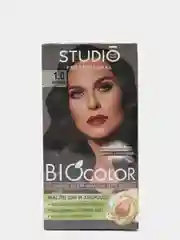 Studio Biocolor Краска для волос 1.0 Черный, 50/50/15 мл