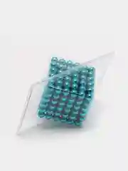 Головоломка магнитная Magnetic Cube, голубой, 216 шариков, 5 мм