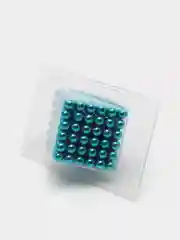 Головоломка магнитная Magnetic Cube, голубой, 216 шариков, 5 мм