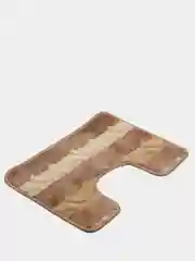 Бежевый коврик  в ванную