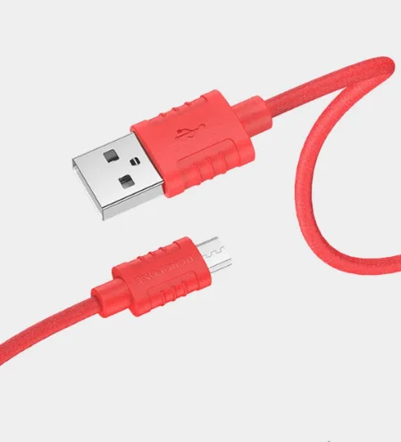 Белый кабель для зарядки и передачи данных Borofone BX52 для micro USB, 1 м, 2.4А, для Android