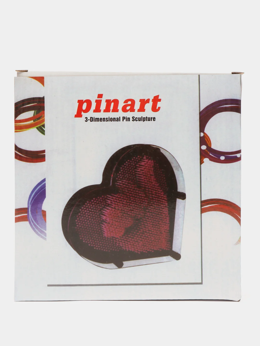 Экспресс-скульптор "Pinart" Сердце, Стандарт, M 18х18 см, желтый, игрушка-антистресс
